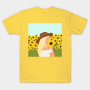 Sunflower field T-Shirt